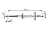 BOSCH 1 987 482 021 Cable, parking brake